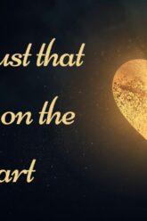 Serene YouTube Thumbnail with Glowing Heart