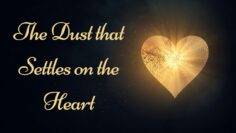 Serene YouTube Thumbnail with Glowing Heart