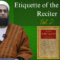 Etiquette of the Qur’an Reciter Part 2