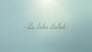 generate a picture or thumbnail for a video titled _Best Dhikr_ La ilaha illallah I Listen Daily I A Calming Dhikr_ (1)